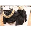Image 4 : *(2) Kids Black Winter Jackets - Size 10-12 and 14