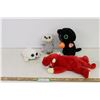 Image 1 : (3) Beanie Boo Stuffed Toys, (1) Beanie Baby Stuffed Toy, All With Tags