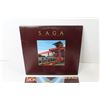 Image 3 : (2) Vintage Saga Vinyl Records