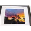 Image 2 : (2) Framed Sunset Prints - 15 1/4" x 12 1/2"