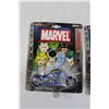 Image 2 : (3) Marvel Motorcycle Toys - Sealed