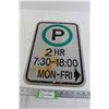 Image 1 : Parking Sign - 12" x 18"