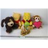 Image 1 : (5) Stuffed Toys - Pooh, etc.