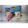 Image 1 : Pooh Pillow, (2) Roll Up Children's Blankets