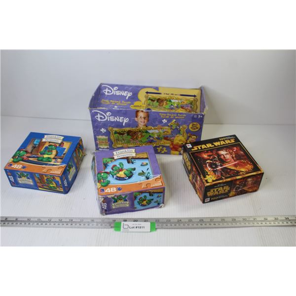 (3) Jigsaw Puzzles, Foam Backed Puzzle