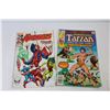 Image 3 : (5)  Comics - Tarzan, Avengers, etc.