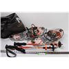 Image 1 : Mountain Profile 821 Yukon Snowshoes w/Expanding Poles & Carrying Bag