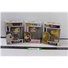 Image 1 : (3) Funko Pop! Characters: #324 Wonder Woman 84, #440 Iron Spider, #535 Liu Kang