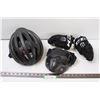 Image 1 : Hockey Gloves 9", Bicycle Helmet, Outdoor Sporting Mask(ATV/DirtBiking etc.)