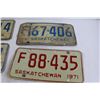 Image 3 : (5) Saskatchewan License Plates - 1965, 1971, 1976