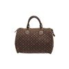 Image 1 : Louis Vuitton Brown Monogram Canvas Speedy 30 Satchel Bag