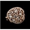 Image 1 : 14KT Rose Gold 2.34 ctw Diamond Ring