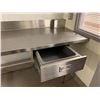 Image 2 : STAINLESS STEEL 1 DRAWER PREP TABLE