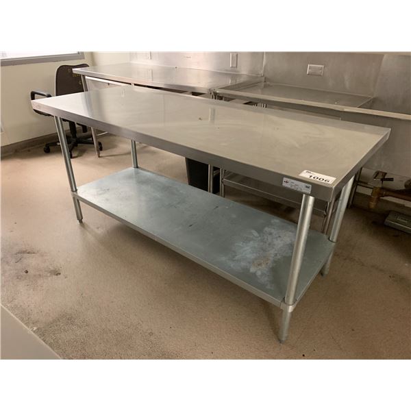 EFI STAINLESS STEEL PREP TABLE MODEL T3072