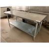 Image 1 : EFI STAINLESS STEEL PREP TABLE MODEL T3072