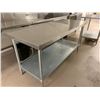 Image 4 : EFI STAINLESS STEEL PREP TABLE MODEL T3072