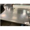 Image 3 : STAINLESS STEEL PREP TABLE WITH BUILT IN CUP DISPENSERS