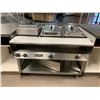 Image 1 : SERVE WELL ROLLING STAINLESS STEEL HOT FOOD STATION