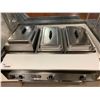 Image 4 : SERVE WELL ROLLING STAINLESS STEEL HOT FOOD STATION
