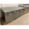 Image 1 : TRUE REFRIGERATED STAINLESS STEEL PREP TABLE WITH REFRIGERATED CABINETS