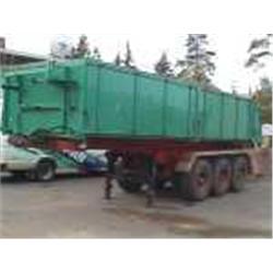 Hall soraperävaunu 3-kaatokipillä