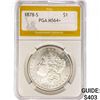 Image 1 : 1878-S Morgan Silver Dollar PGA MS64+