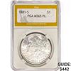 Image 1 : 1881-S Morgan Silver Dollar PGA MS65 PL