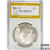 Image 1 : 1881-CC Morgan Silver Dollar PGA MS65 PL