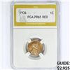 Image 1 : 1936 Wheat Cent PGA PR65 RED