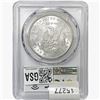Image 2 : 1891-CC Morgan Silver Dollar PCGS MS63 VAM-3 Spit.