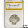 Image 1 : 1872 Seated Liberty Quarter PGA PR65 Cameo