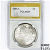Image 1 : 1885-S Morgan Silver Dollar PGA MS64