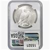 Image 2 : 1923 Silver Peace Dollar NGC MS64