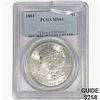 Image 1 : 1884 Morgan Silver Dollar PCGS MS64