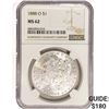 Image 1 : 1888-O Morgan Silver Dollar NGC MS62