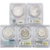 Image 2 : 1971-2021 [5] 2 $1, 3 50C PCGS MS/PR66/69