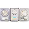Image 2 : 1955-1970 [3] US Varied SILV 50C NGC/PCGS MS64/65
