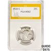 Image 1 : 1920-S Standing Liberty Quarter PGA MS62