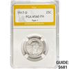 Image 1 : 1917-D Standing Liberty Quarter PGA MS60 FH Type 1