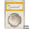Image 1 : 1897 Morgan Silver Dollar PGA MS65 DMPL