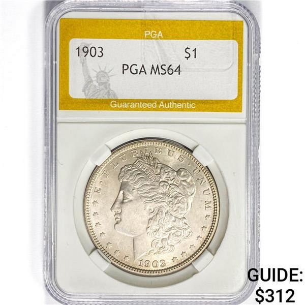 1903 Morgan Silver Dollar PGA MS64