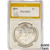 Image 1 : 1899 Morgan Silver Dollar PGA MS63