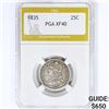 Image 1 : 1835 Capped Bust Quarter PGA XF40