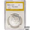 Image 1 : 1878 7/8TF Morgan Silver Dollar PGA MS62
