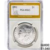 1892 Morgan Silver Dollar PGA MS63