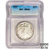 Image 1 : 1947 Walking Liberty Half Dollar ICG MS64