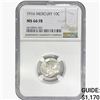 Image 1 : 1916 Mercury Silver Dime NGC MS66 FB