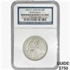 Image 1 : 1854-O Seated Lib. 50C NGC Shipwreck Effect(C) UNC