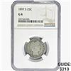 Image 1 : 1897-S Barber Quarter NGC G4