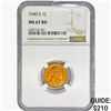 Image 1 : 1940-S Wheat Cent NGC MS67 RD